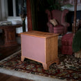 Load image into Gallery viewer, John Hodgson IGMA Miniature Wooden Knee Hole Desk Signed 1985