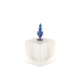 Load image into Gallery viewer, Francis Whittemore Blue Hand Blown Glass Perfume Bottle With Stopper