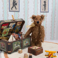 Load image into Gallery viewer, OOAK Cinnamon Mohair Teddy Bear Dollhouse Toy Artisan Made