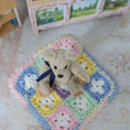 Load image into Gallery viewer, Teresa’s Bears Miniature Silk Velvet Mohair 'I Love You' Teddy Bear 1997