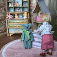 Load image into Gallery viewer, Vintage Kay’s Bears Miniature Seafoam Green Mohair Teddy Bear