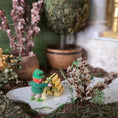Load image into Gallery viewer, Mary Whitehead OOAK Miniature Crocheted Leprechaun Toy