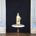 Load image into Gallery viewer, Very Rare Le Chateau Interiors French Porcelain Mantel Clock with Hand Painted Scenes