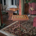 Load image into Gallery viewer, RESERVED FOR RICK Wood Miniature Chess Set & Game Table by Gideon Wolf