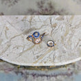 Load image into Gallery viewer, Teresa Welch OOAK Gilt Porcelain Miniature Hand Painted Coffee Pot & Cup Set 1992