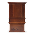Load image into Gallery viewer, George Becker Rare Pipe Organ Walnut Carved Case, Brass Pipes, Bakelite Keys