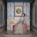 Load image into Gallery viewer, Gale Elena Bantock Rococo Hallway Vignette Room with Seated Lady Doll with Fan