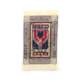 Load image into Gallery viewer, Sharon Garmize 100% Silk Petit Point Turkish Accent Rug Miniature 1980