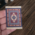 Load image into Gallery viewer, Sharon Garmize 1:12 or 1:24 Petit Point Oriental Accent Rug Miniature (1985)