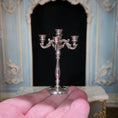 Load image into Gallery viewer, Sterling Silver French Rococo Five-Light Table Centerpiece Candelabra