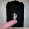Load image into Gallery viewer, Sterling Silver Georgian-Style English Baluster Coffee Pot