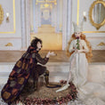 Load image into Gallery viewer, Kathi Kuti OOAK Whimsical Fairy Elven Bride & Groom Dolls 1:12 Scale