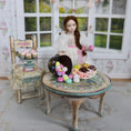 Load image into Gallery viewer, Sue Ayers Easter Cookie Platter & Dessert Set Dollhouse Miniature