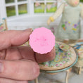 Load image into Gallery viewer, Spring Garden Easter Cake & Bunny Dollhouse Miniature Set