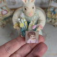 Load image into Gallery viewer, Le Coffre d’Emilie French Antique Style Easter Gift Box of Sweets Dollhouse Miniature
