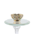 Load image into Gallery viewer, Jean Welch Pierced Floral & Corsetry Hand-Painted Porcelain Bowl RARE RARE