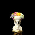 Load image into Gallery viewer, Vince Stapleton Iridescent Porcelain Fruit Bowl Dollhouse Centerpiece