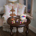 Load image into Gallery viewer, David Krupick Miniature Thread Holder with Spools OOAK Sewing Stand