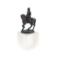 Load image into Gallery viewer, Miniature Bronze Equestrian Statue of Colleoni Renaissance Sculpture
