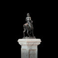 Load image into Gallery viewer, Miniature Bronze Equestrian Statue of Colleoni Renaissance Sculpture