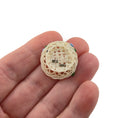 Load image into Gallery viewer, OOAK Floral Hand Sculpted Porcelain Basket Signed Artisan Miniature