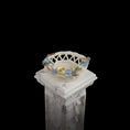 Load image into Gallery viewer, OOAK Floral Hand Sculpted Porcelain Basket Signed Artisan Miniature