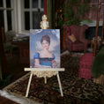 Load image into Gallery viewer, Antique Hand Painted Regency Portrait Miniature on Ivory Wafer 1:12 Scale