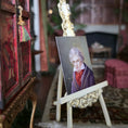 Load image into Gallery viewer, Antique Beethoven Hand Painted Portrait Miniature on Ivory Wafer 1:12 Scale