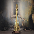 Load image into Gallery viewer, Janet Reyburn Miniature Cherubic Harp Artisan Dollhouse Musical Instrument