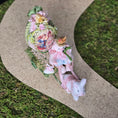 Load image into Gallery viewer, Le Coffre d’Emilie Easter Bunny Egg Coach Miniature Vignette