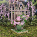 Load image into Gallery viewer, Le Coffre d’Emilie Pink Easter Teddy Bear Egg Miniature
