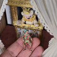 Load image into Gallery viewer, Le Coffre d’Emilie Teddy Bear Puppet Theatre Miniature Nursery Decor France