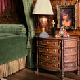 Load image into Gallery viewer, Eugene Kupjack Fabergé Style Miniature Bronze Mantle Clock