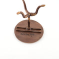 Load image into Gallery viewer, Natasha Beshenkovsky IGMA Hand Painted Round Miniature Flip-Top Table