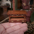 Load image into Gallery viewer, Walter J Schutter IGMA Miniature Chest of Drawers Queen Anne 1:12