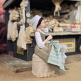 Load image into Gallery viewer, Miniature French Seamstress Doll Mariarita Baldan Aradia Creations Italy