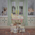 Load image into Gallery viewer, Jenny Warner Lace Table Vignette Miniature Haberdashery Display