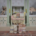 Load image into Gallery viewer, Jenny Warner Lace Table Vignette Miniature Haberdashery Display