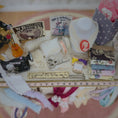 Load image into Gallery viewer, OOAK Sewing Vignette Miniature Haberdashery Shop Counter Display