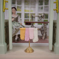 Load image into Gallery viewer, Miniature Glove Display Stand With Leather Gloves Dollhouse Accessory