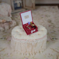 Load image into Gallery viewer, Miniature Perfume Gift Box Dollhouse Accessory Glass Bottle 1:12