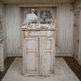Load image into Gallery viewer, Janny Warnaar OOAK Miniature Cabinet Lace Sewing Vignette 1:12 Scale