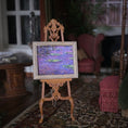 Load image into Gallery viewer, Okada Masaya Miniature Monet Water Lilies Framed Oil Painting 1:12 Scale