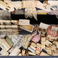 Load image into Gallery viewer, OOAK French Lace Market Stall Diorama Miniature Dollhouse Mercerie