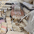 Load image into Gallery viewer, OOAK French Lace Market Stall Diorama Miniature Dollhouse Mercerie