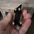 Load image into Gallery viewer, Takanashi Takumi OOAK Miniature Badger Animal Figure