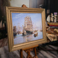 Load image into Gallery viewer, RESERVED Paul Saltarelli IGMA Artisan OOAK Thermopylae Leaving Foochow Oil Painting