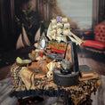 Load image into Gallery viewer, Kathy Tepper Rainbow Hand OOAK Nautical Adventurer’s Table Desk Diorama