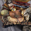 Load image into Gallery viewer, Kathy Tepper Rainbow Hand OOAK Nautical Adventurer’s Table Desk Diorama
