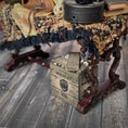 Load image into Gallery viewer, Kathy Tepper Rainbow Hand OOAK Nautical Adventurer’s Table Desk Diorama